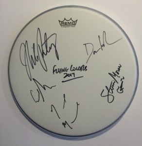 Win an Autographed Drumhead and Second Nature CD From Flying Colors