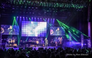 Drummer David Frangioni performing at the Phil Collins Little Dreams Foundation Concert