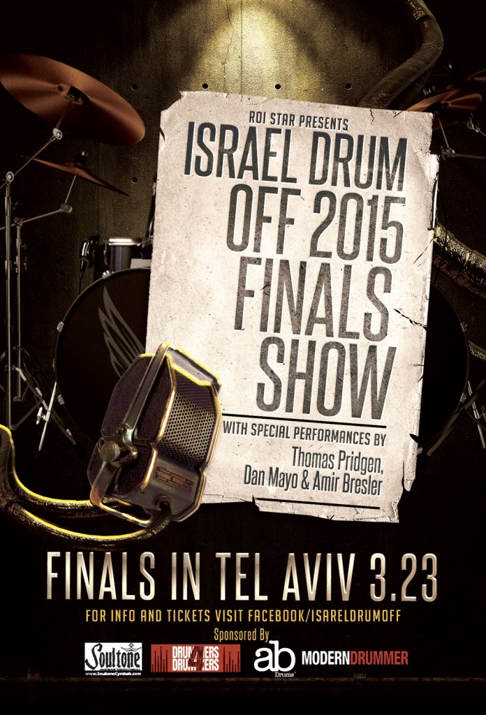 New: Israeli Drum Off Finals Slated for March 23