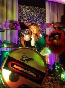 Drummer Blog: Deep Pink Band’s Jamie Hodes on Her Appearance in Vintage Trouble Video