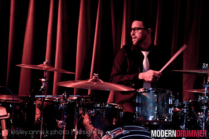 Drummer Jesse Marquardt of Winslow