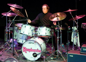 Drummer Jim Bonfanti of The Raspberries