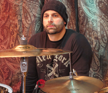 Drummer Joe Ranieri of Dog Society