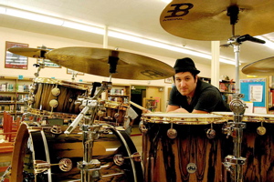 Drummer Jon Wilkes from the Red Jumpsuit Apparatus