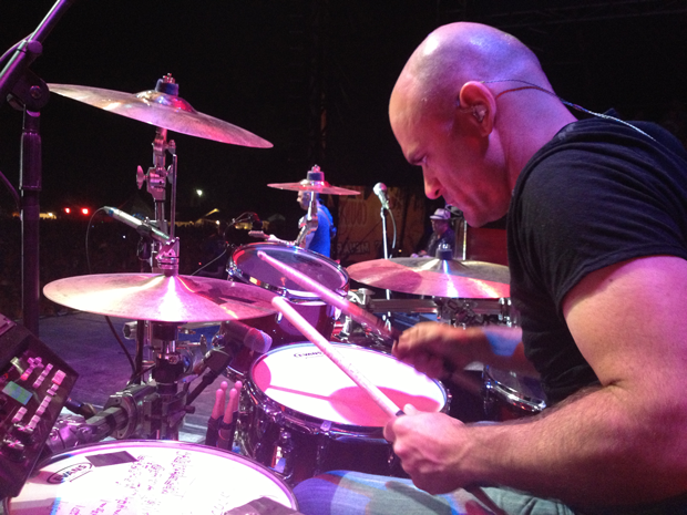 Drummer Johnny Richardson with Trace Adkins Drummer Blog