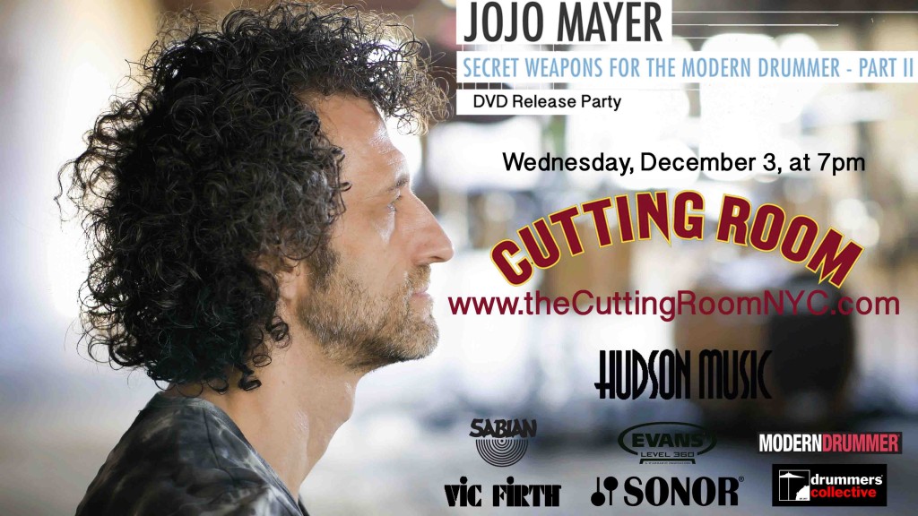 Event: Jojo Mayer DVD Release Party!