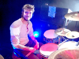 Drummer Jon Karel of The Number 12 Looks Like You