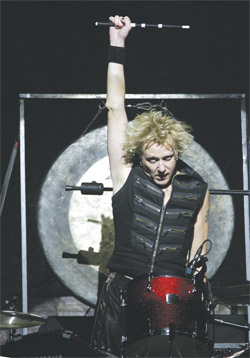 drummer James Kottak of The Scorpions