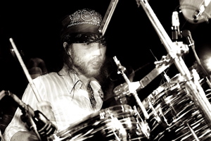 Drummer Matt R. Johnson of The Mighty Orq