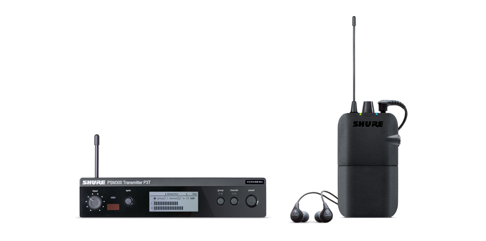 Showroom: Shure PSM 300 Stereo Personal Monitor Systems