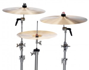 PinchClip Replaces Wingnuts on Cymbal Stands and Hi-Hats