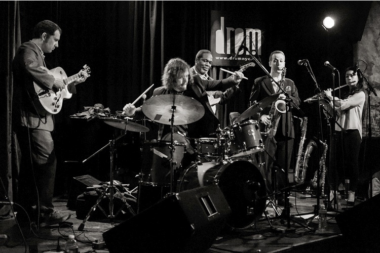 The quintet EUPHORIA Photo by Glen DiCrocco.
