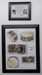 Percussive Arts Society to Raffle a Signed Ringo Starr Print During PASIC 2014