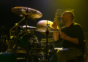 Drummer Tim Alexander 