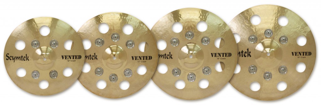 Spaun’s Scymtek Cymbals Now Include Vented Series Jingle Crashes!
