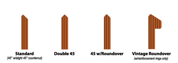 snare bearing edges