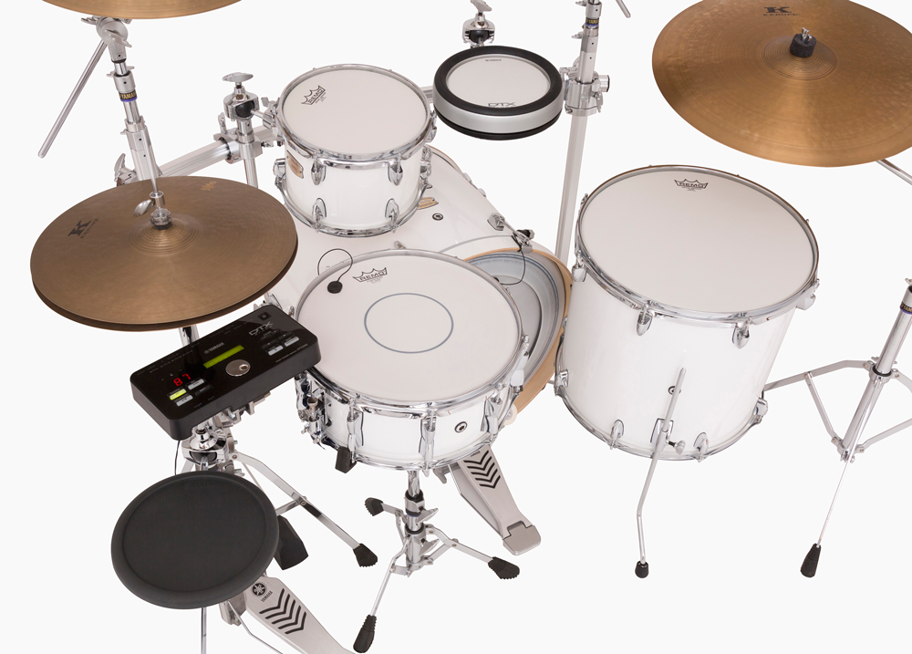 Yamaha DTX502 Hybrid Pack With Stage Custom Birch Drum Set