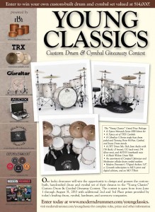 Young Classics Custom Drum & Cymbal Giveaway Contest 