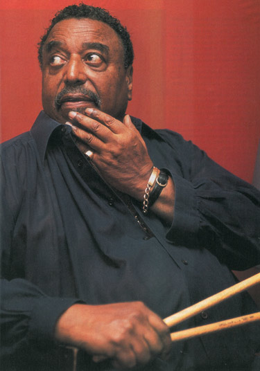 Jazz drummer Chico Hamilton By Paul La Raia