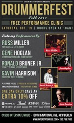 Thirteenth-Annual DrummerFest Taking Place October 20