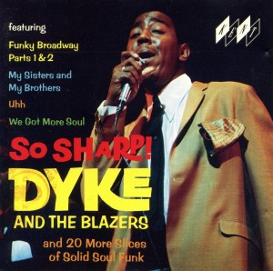Dyke and the Blazers - So Sharp (album cover)