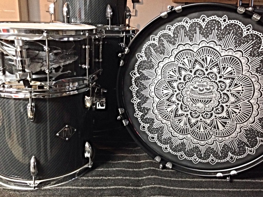 Acrylic Customz Creates Custom Bass Drum Heads Of Any Size