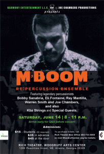 Legendary Jazz Ensemble M’Boom Re:Percussion  Reuniting for a Special Concert on June 14, 2014 