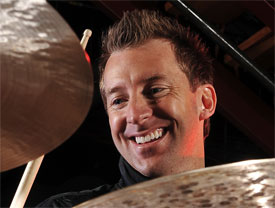 Drummer Mike Johnston Headshot
