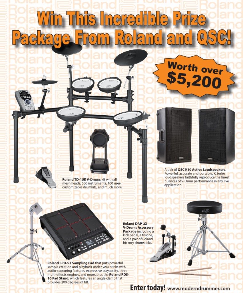 Win an Incredible Prize Package From Roland and QSC!