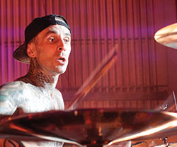 Fun Fact: Travis Barker, drummer of Blink 182, actually used to