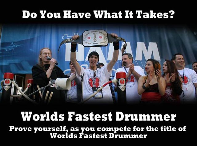 World's Fastest Drummer Contest Returns To Summer NAMM